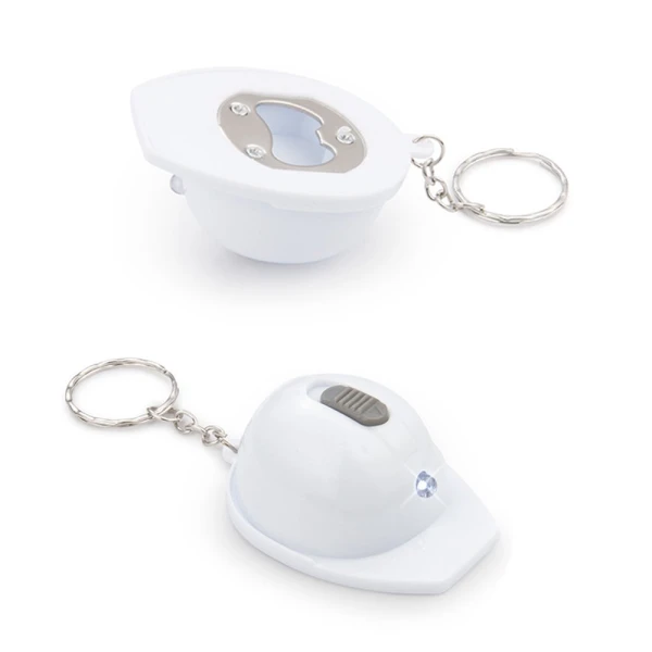 LLAVERO DESTAPADOR LINTERNA HELMET